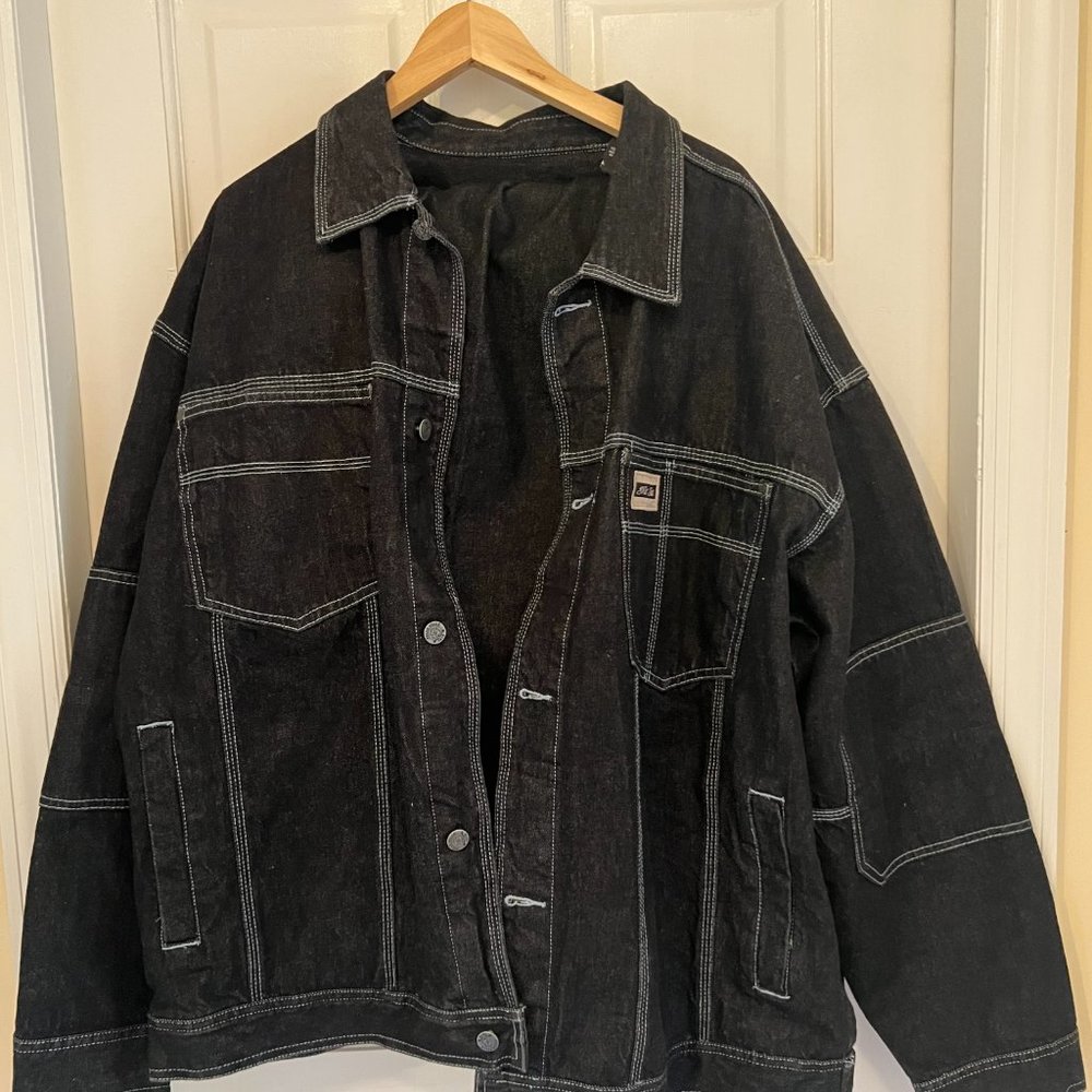 Marc Buchanan Pelle Pelle Jean Jacket, size XL